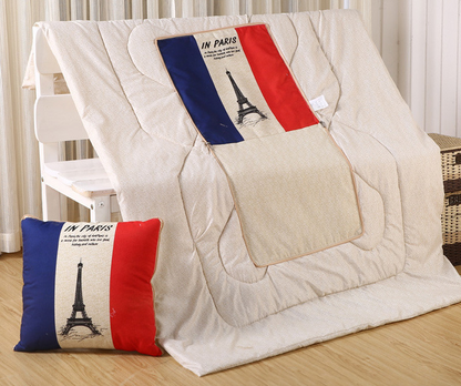 2-in-1 Leisure Office Travel Magic Pillow Blanket 2