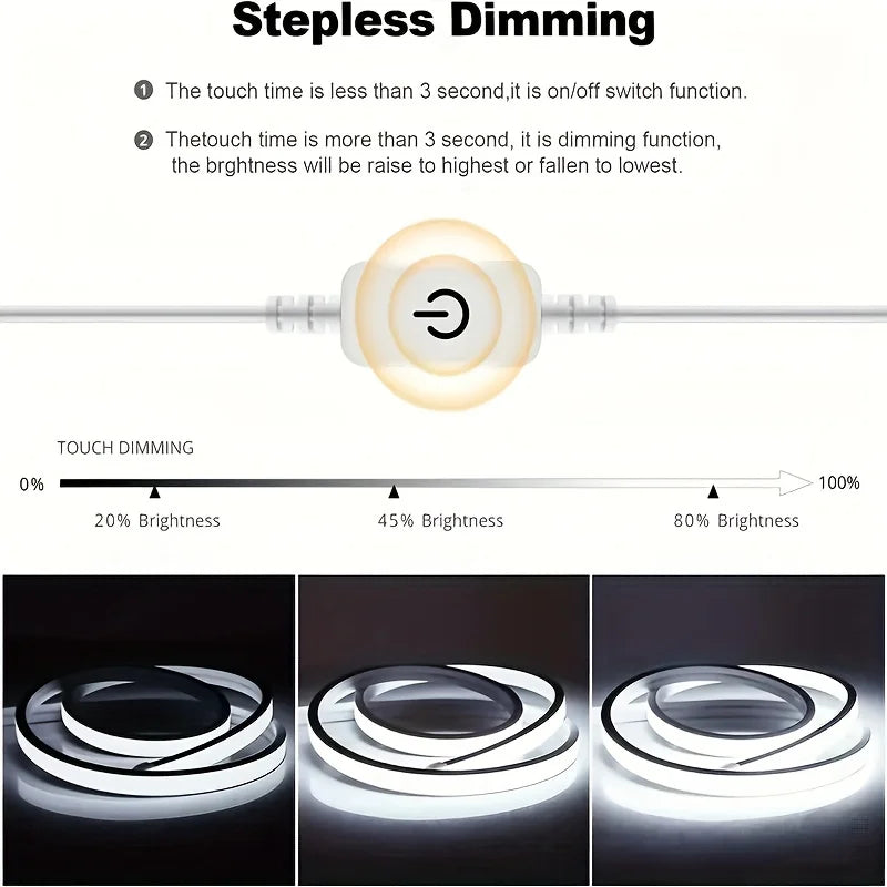 Waterproof Flexible LED Neon Strip Room Light (1M - 4M) 2