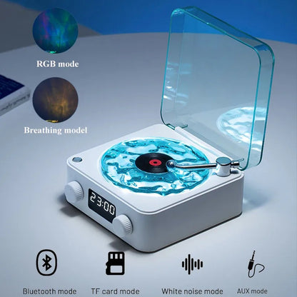 Waves Retro Bluetooth Vinyl Record Player 2