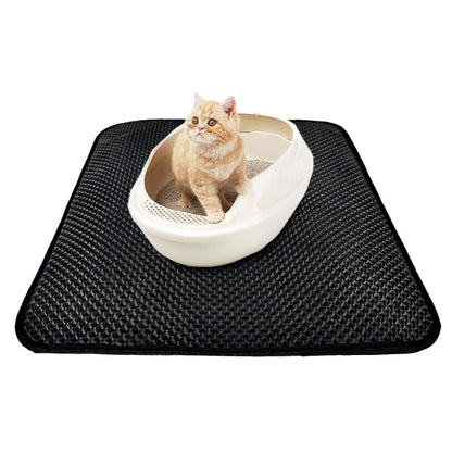 Double Layer Cat Litter Mat with Free Shovel 2