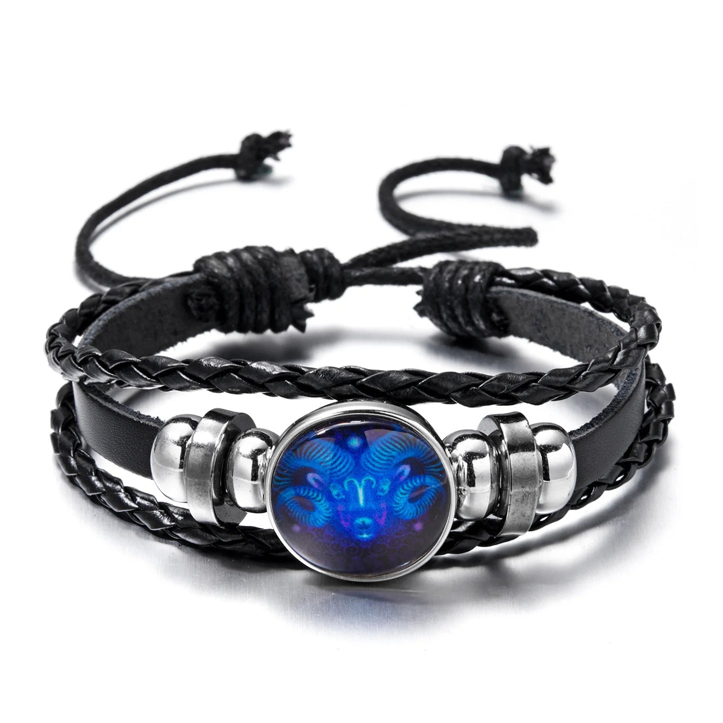 Constellation Zodiac Sign Charm Luminous Bracelet 2
