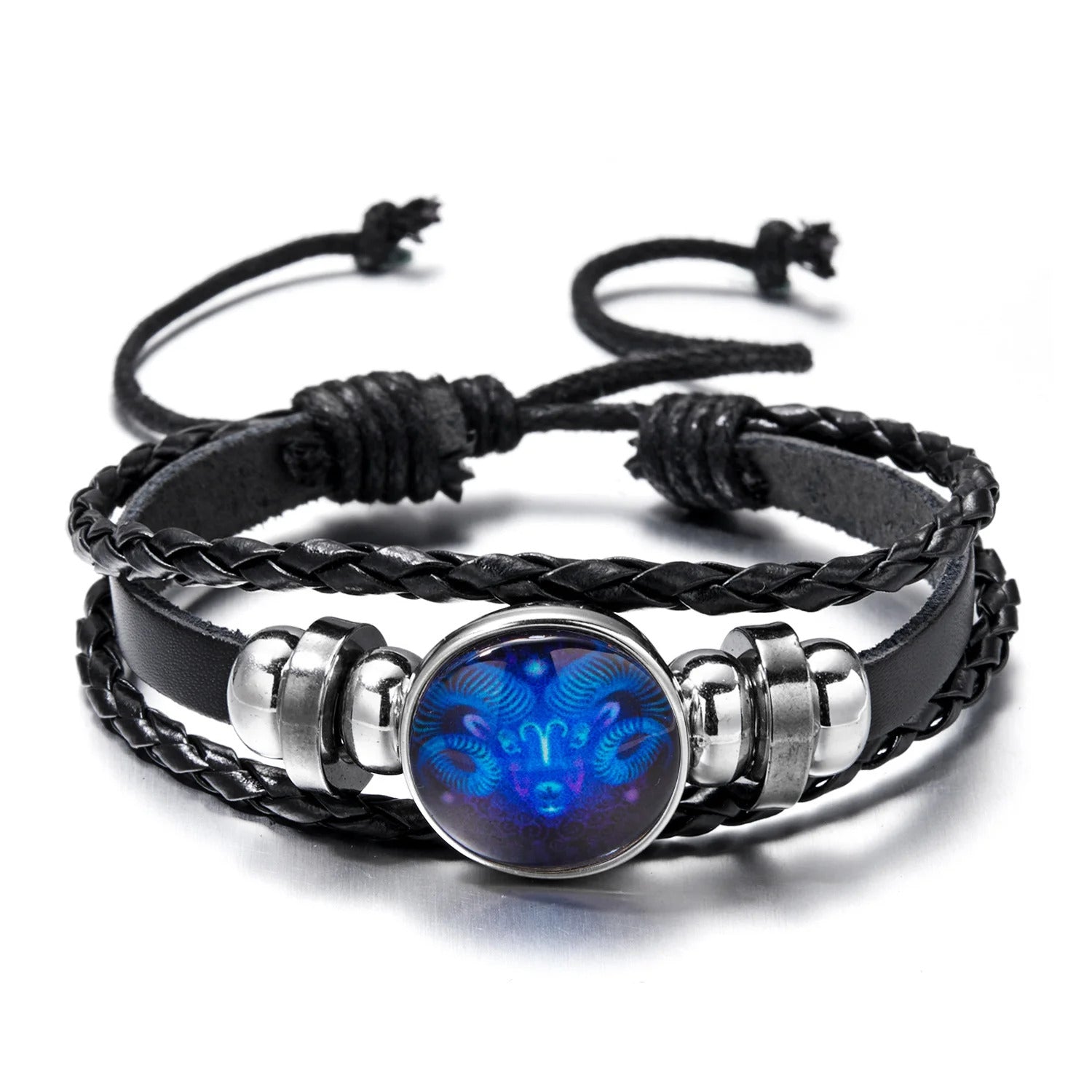 Constellation Zodiac Sign Charm Luminous Bracelet 2