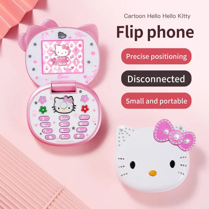 Hello Kitty Cute Mini Flip Phone 2