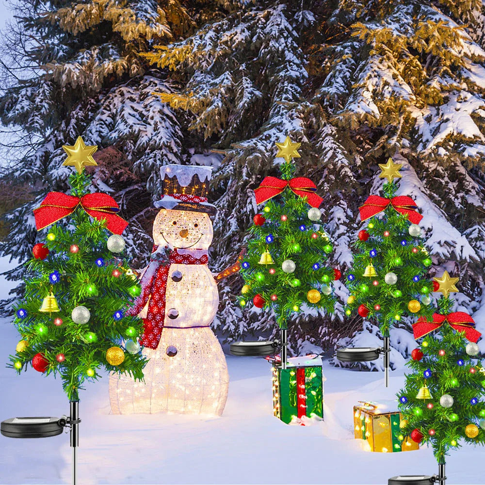Solar Powered Christmas Tree 2