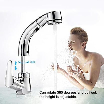 Height Adjustable Pull-out Sink Tap 2