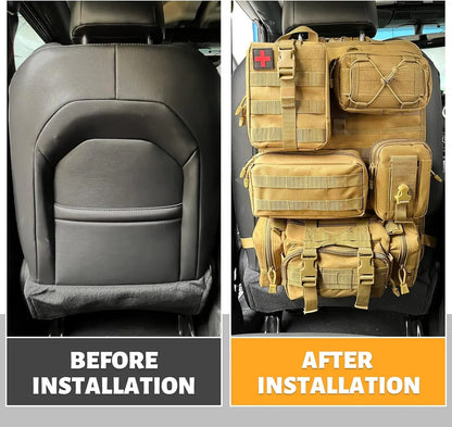 Tactical Car Seat Backrest Organiser 2