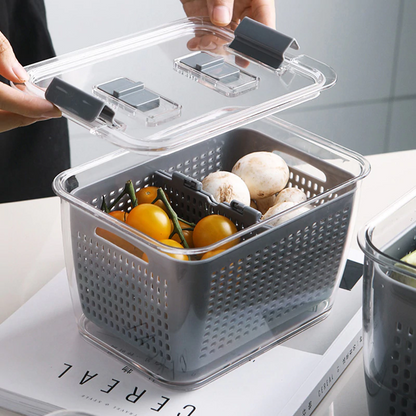 Fresh Produce Vegetable Fruit Storage Containers 3PACKS 2