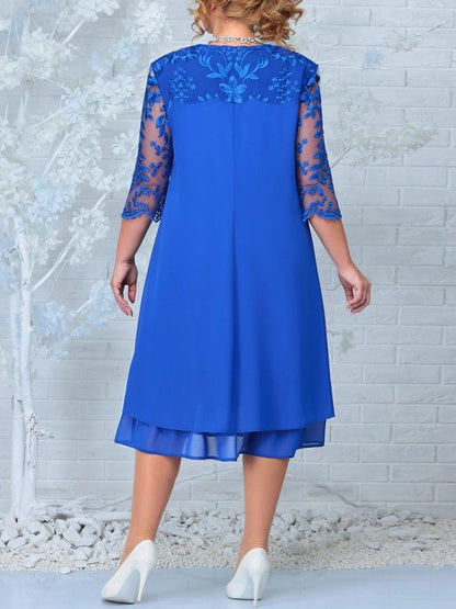 Sheer Breeze Layered Lace Dress 2