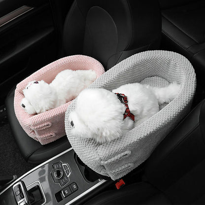CAR ARMREST PET CARPOOL SAFETY SEAT 2