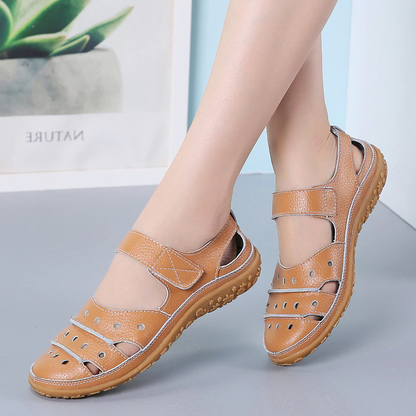 Women's Hollow Hook Flat Sandals 2