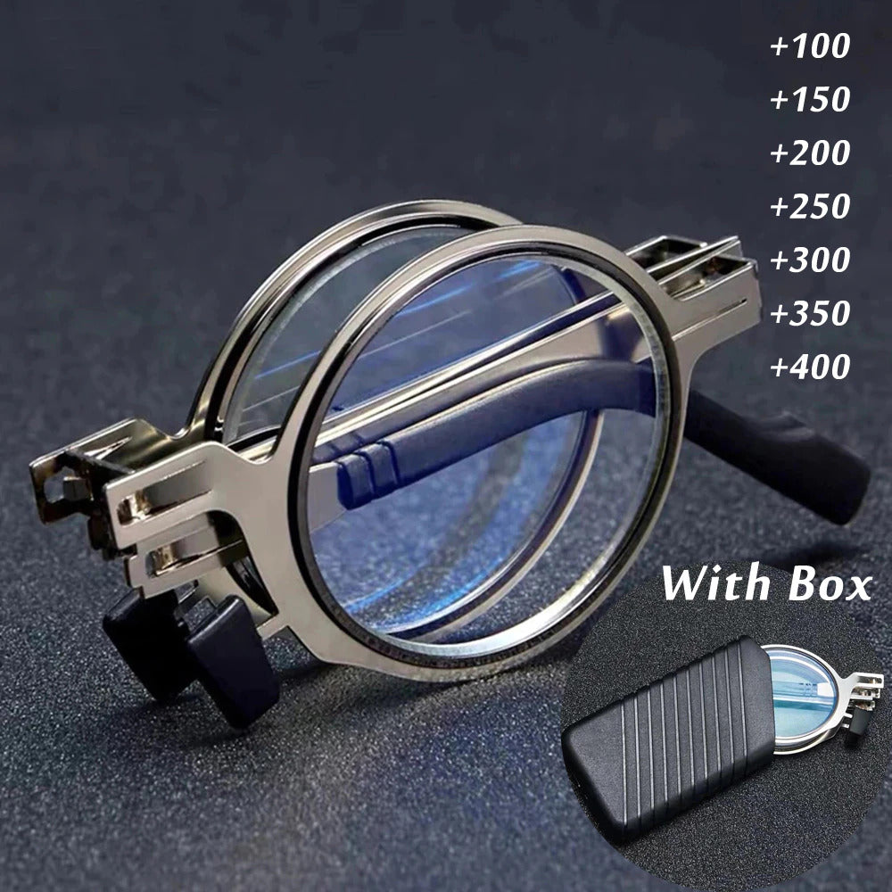 Screwless Titanium Ultra Light Folding Glasses 2