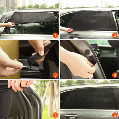 Uv Protected Car Sun Shades 2