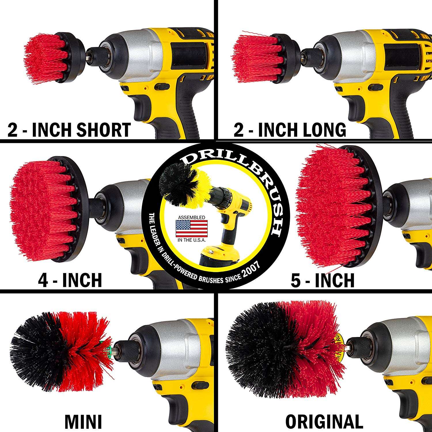 Drill Brush Set 2