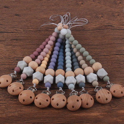 Baby Products Pacifier Clip Silicone Chain 2