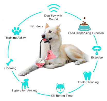 THE CHEWY BALL - TOY FOR TEETH CLEANING 2
