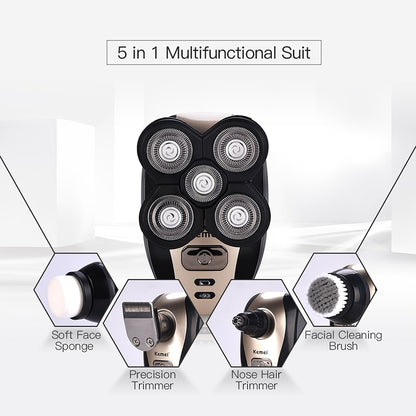 5 in 1 Multifunction Washable Rechargeable Shaving Machine 2