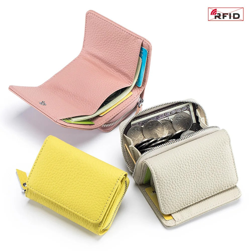 Unisex Pebble Leather Wallet 2