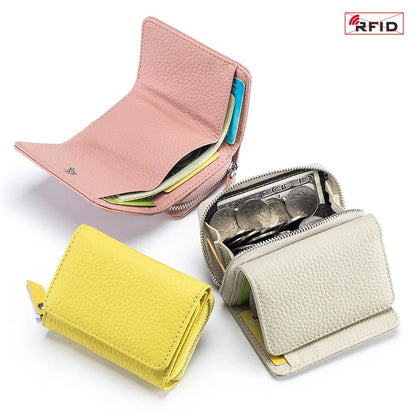 Unisex Pebble Leather Wallet 2