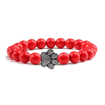 Paw Print Charm Bracelet 2
