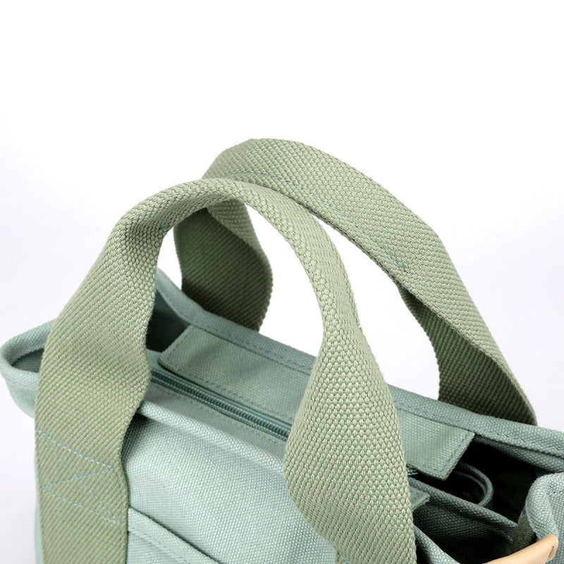 Japanese Large Capacity Multi-Pocket Handbag 2
