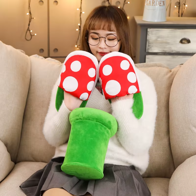 Warp Pipe Plush Slippers Pod 2