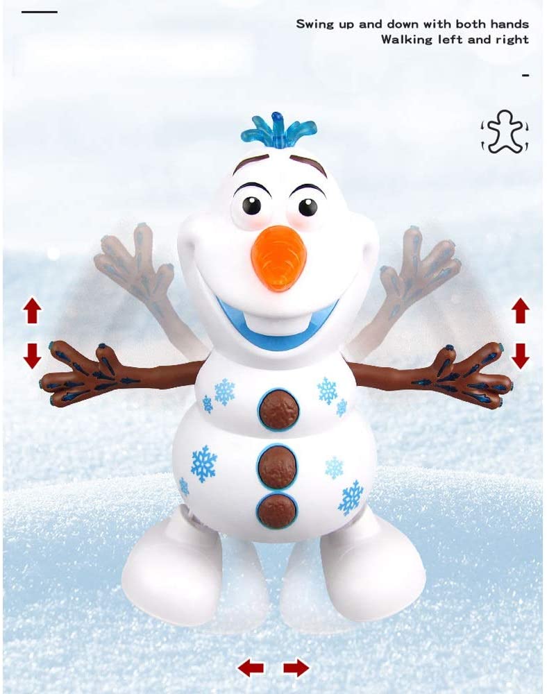 Electric Dancing Music Snowman Toy 2