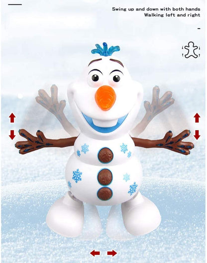 Electric Dancing Music Snowman Toy 2