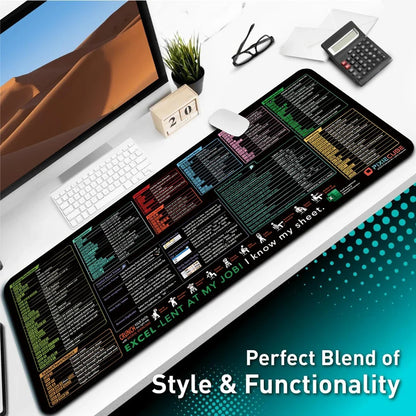 Excel Shortcut Keys Mouse Pad 2
