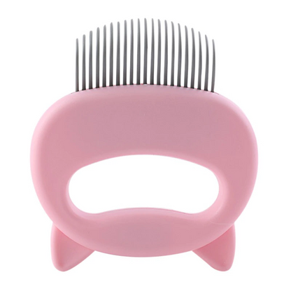 Pet Hair Removal Massaging Shell Comb 2