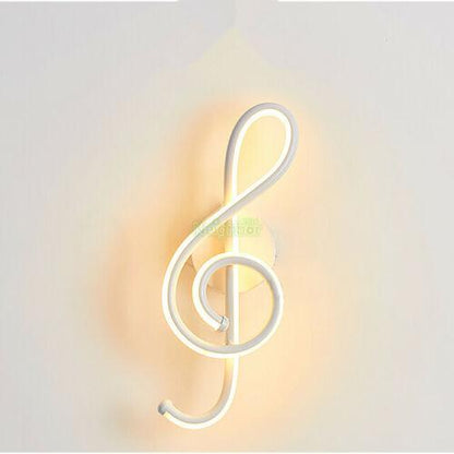 Treble Clef Wall Lamp 2