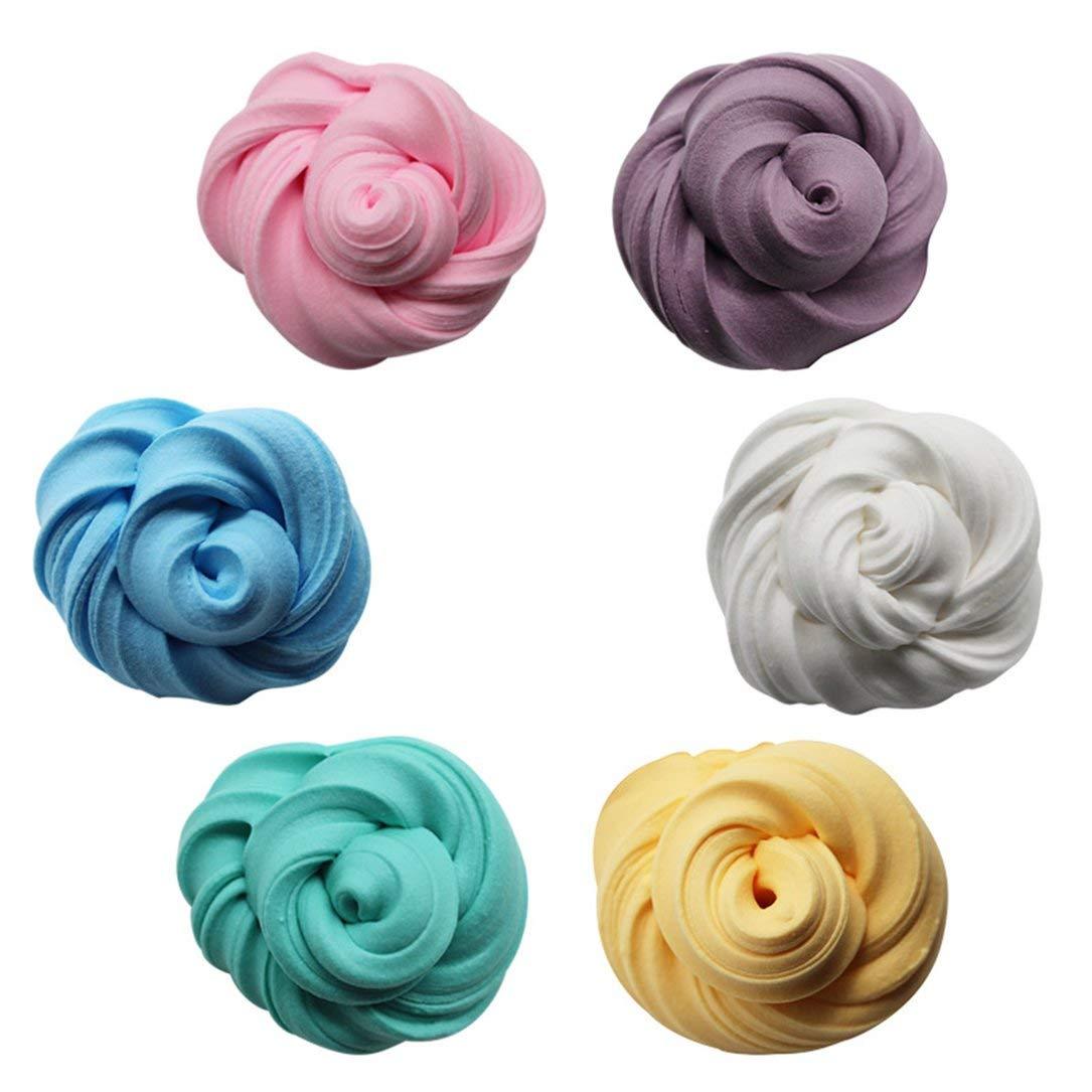 3D Fluffy Foam Clay Slime Antistress Kids Toys 2