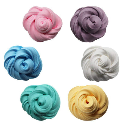 3D Fluffy Foam Clay Slime Antistress Kids Toys 2
