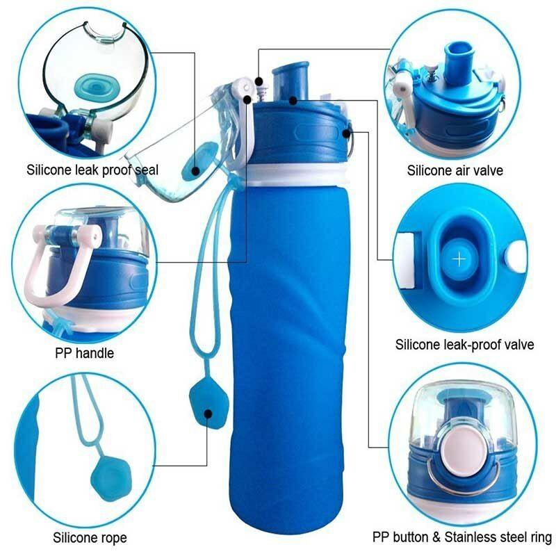 OUTDOORS COLLAPSIBLE WATER BOTTLE 2
