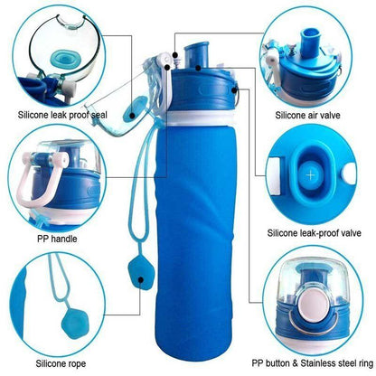 OUTDOORS COLLAPSIBLE WATER BOTTLE 2