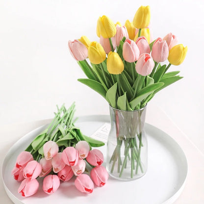 Real Touch Faux Tulips-10PCS 2