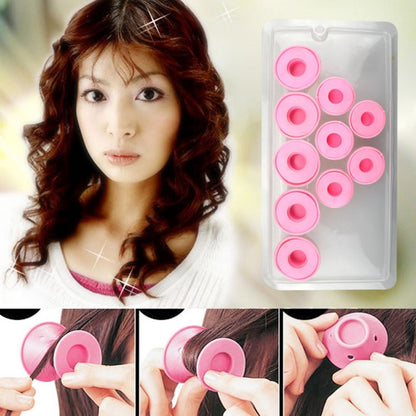 Set of 10 Silicone Hair Curlers 2