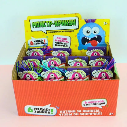 Funny Hair-Pulling Screaming Monster Toy 2