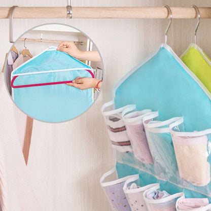 HANGING ORGANISER UNDERWEAR STORAGE BAG 2