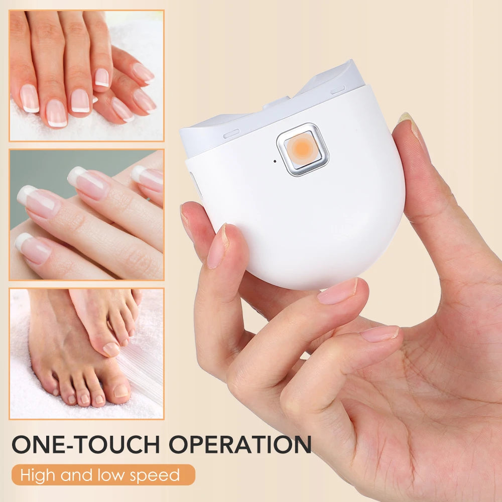 Rechargeable Electric Automatic Nail Trimmer 2