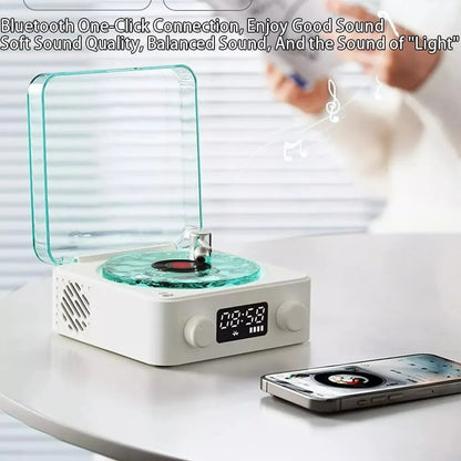 Premium Waves Retro Bluetooth Vinyl Record Player 2