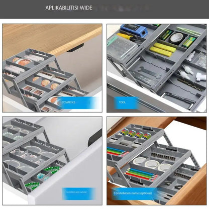 Multi-Level Smart Drawer Organizer 2