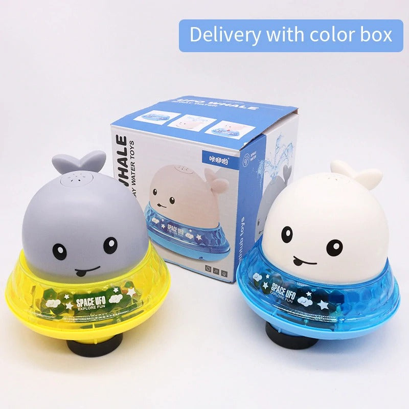 SPRINKLER WHALE BATH TOY WITH LED LIGHTS 2