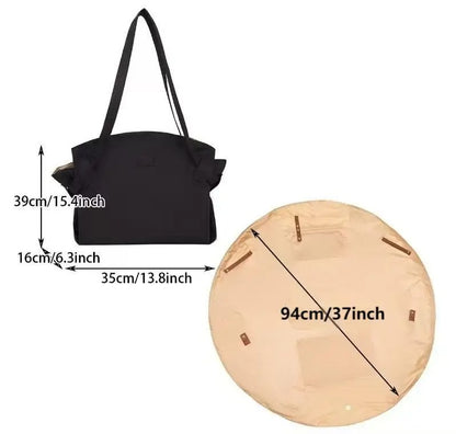 2-in-1 Transforming Tote Bag & Flat Mat 2