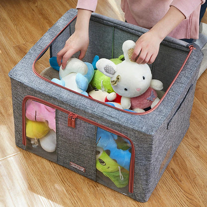 CLOTH STEEL FRAME STORAGE BOX 2
