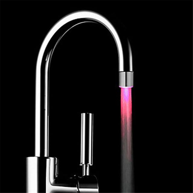 LED Colorful Glow Faucet Light 2