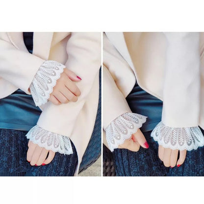 Layered Sleeve Wrist Cuff 2