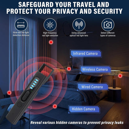 High Sensitivity Anti Spy RF Signal Scanner Hidden Camera Detector 2
