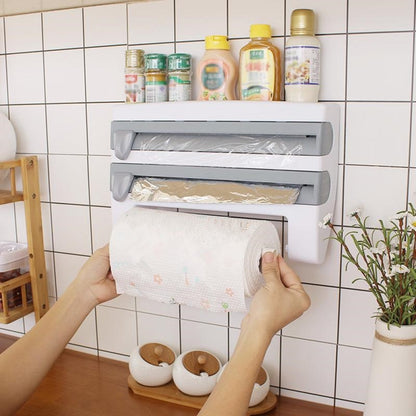 4in1 Kitchen Roll, Film and Paper Holders 2