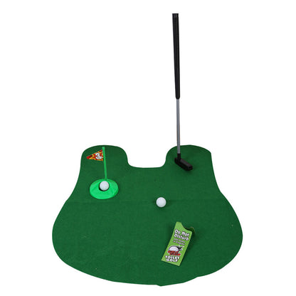 Potty Putter Toilet Putting Mat Golf Game for Bathroom 2