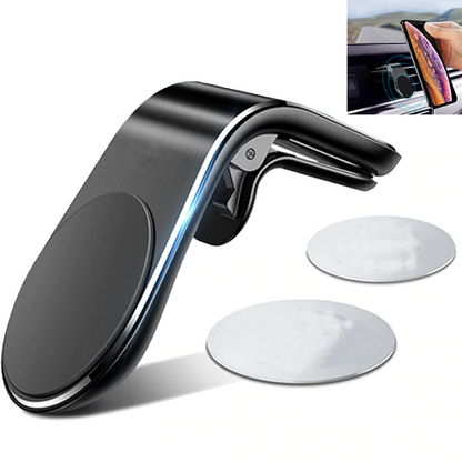 Minimalist Magnetic Car Phone Holder 2